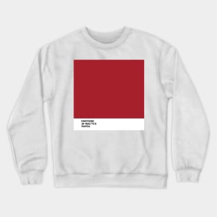 pantone 19-1662 TCX Samba Crewneck Sweatshirt